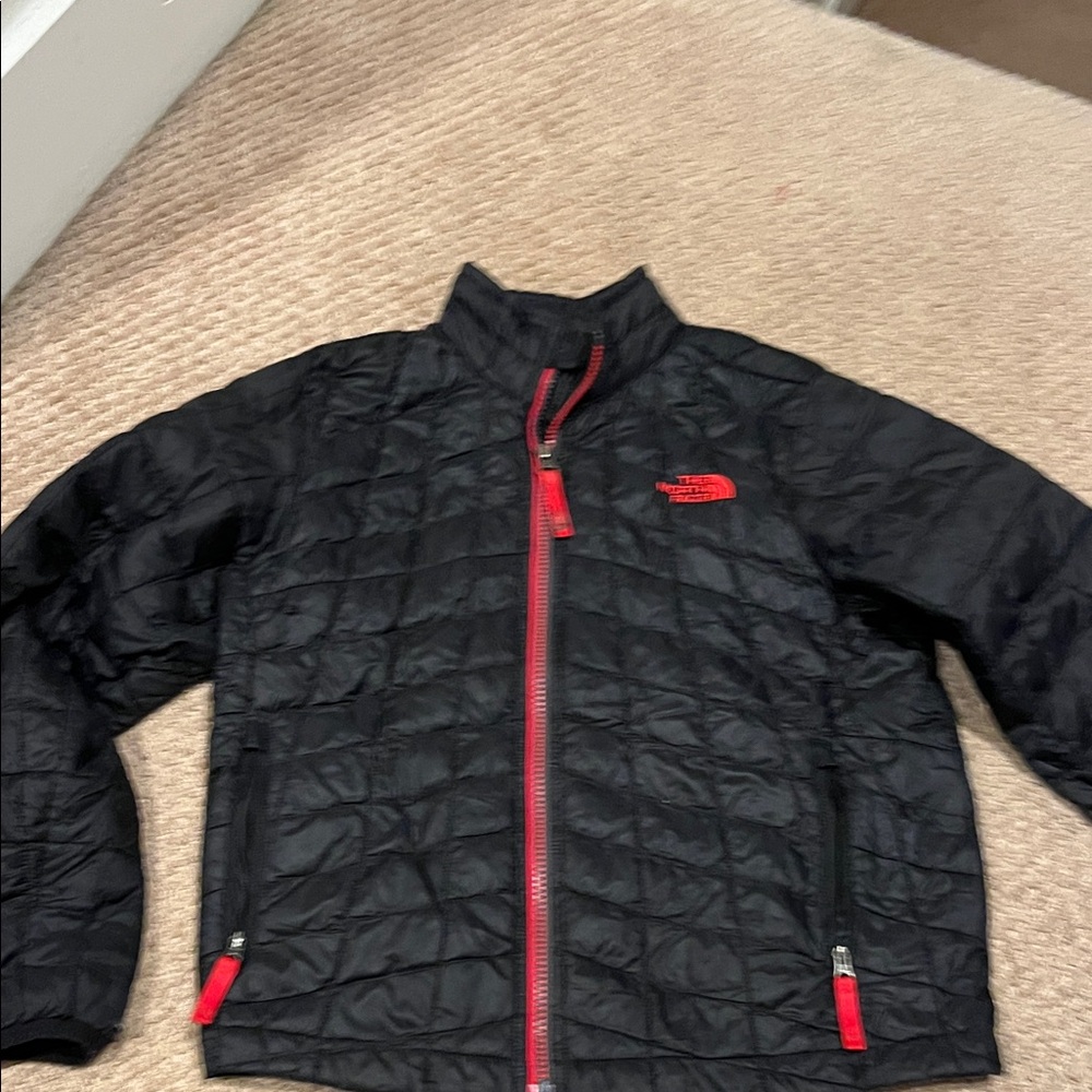 The North Face Black and Red Jacket